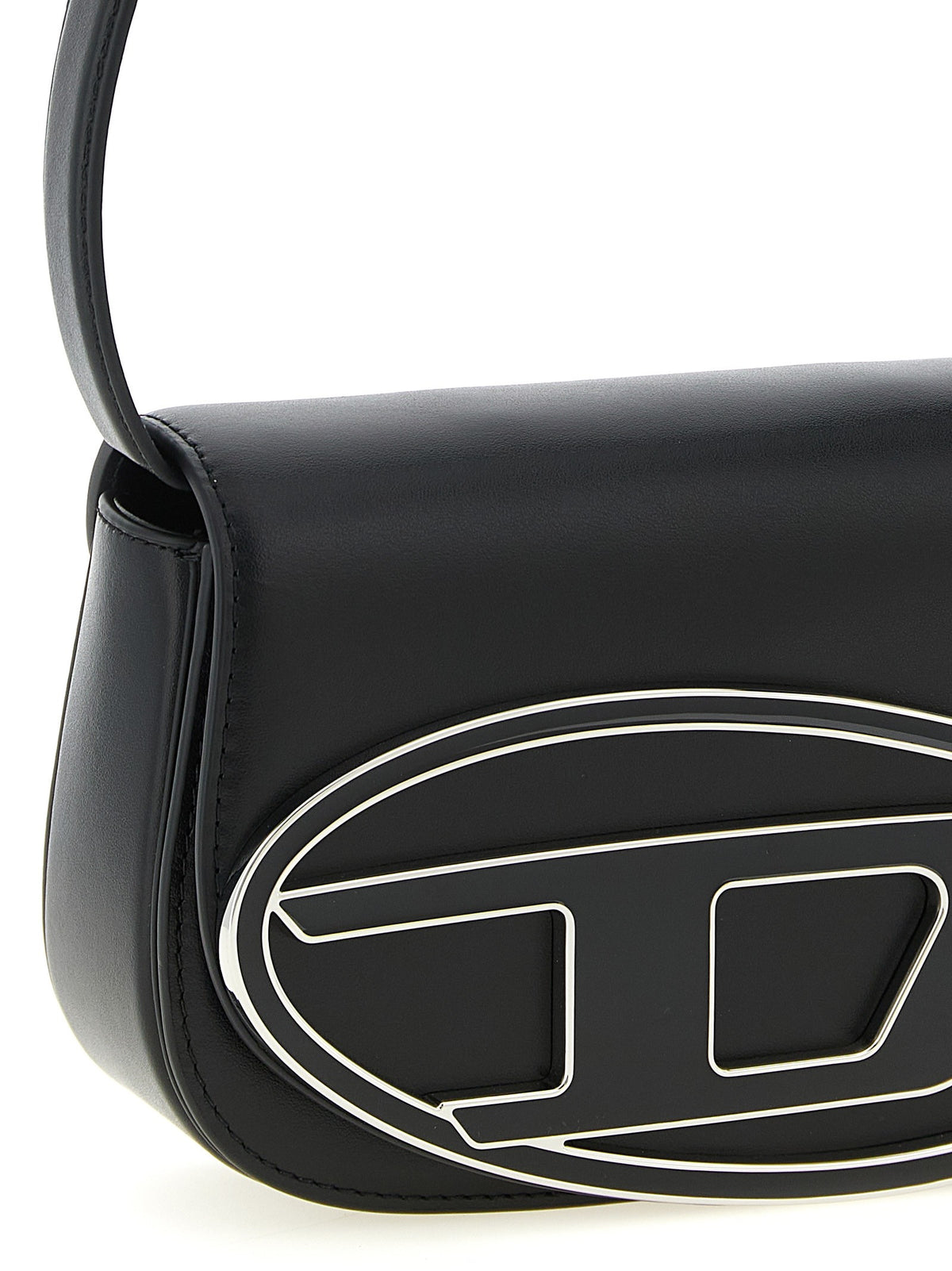 Diesel 1DR Iconic Shoulder Bag in Black
