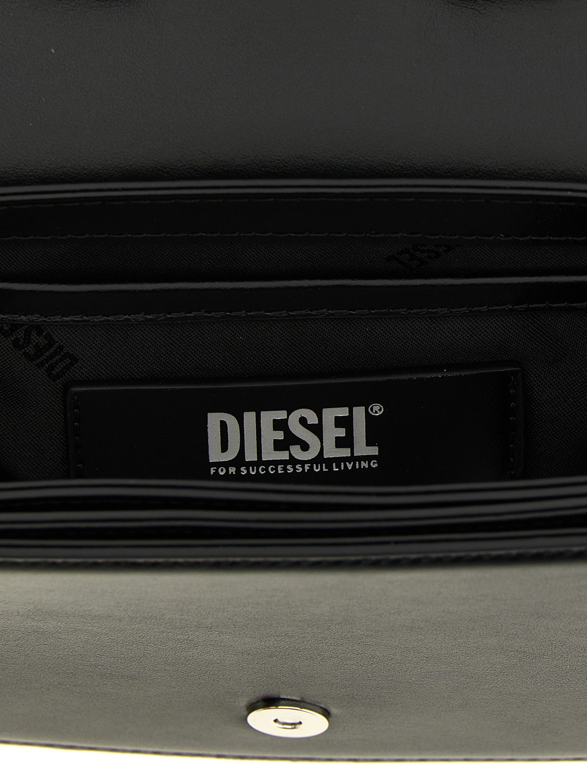 Diesel 1DR Iconic Shoulder Bag in Black